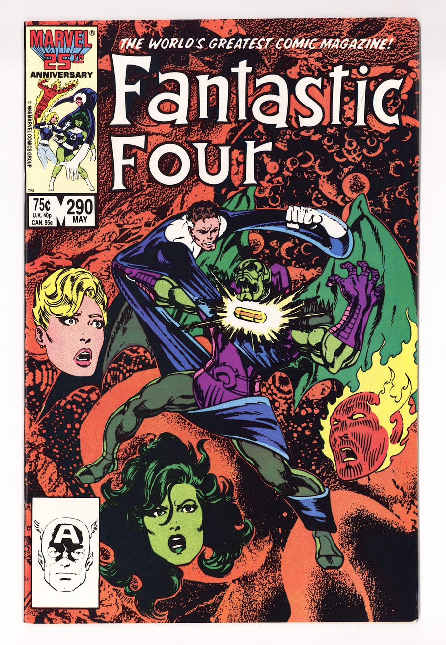 Fantastic Four Vol 1 290 High Grade (1986) 