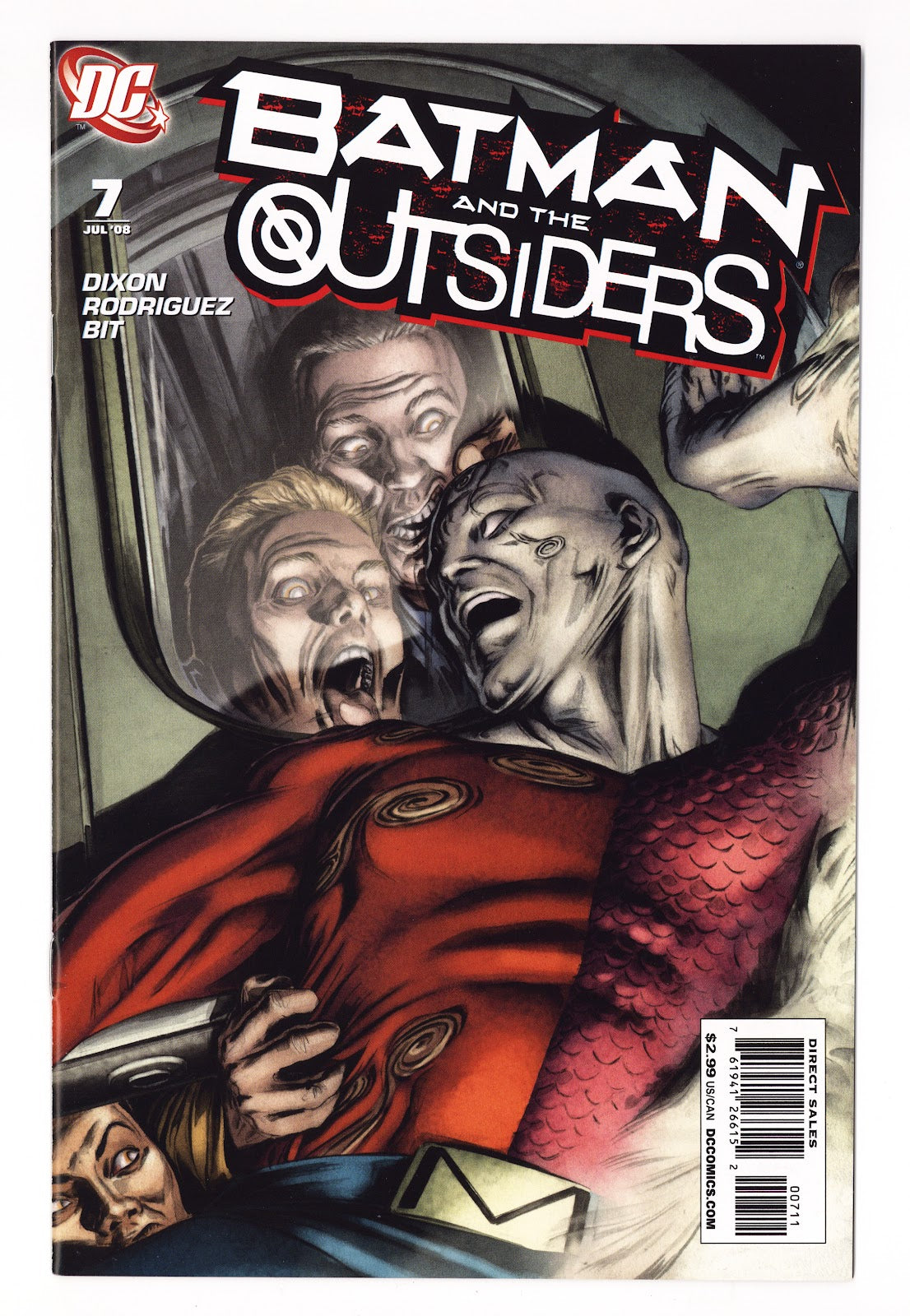 Batman and the Outsiders Vol 1 7  High Grade   (2008)     