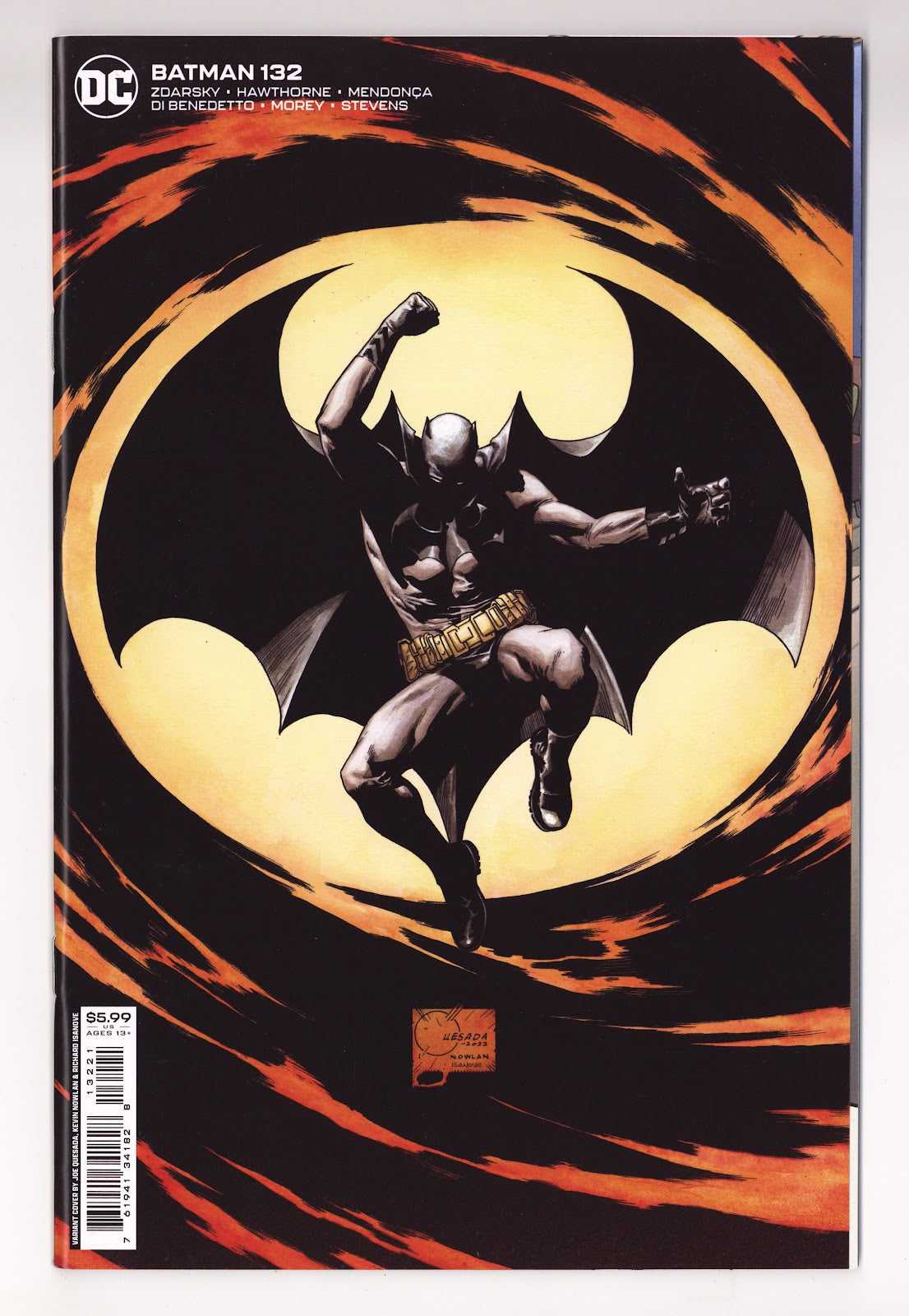 Batman Vol 3 132 High Grade (2023) Nowlan Variant 