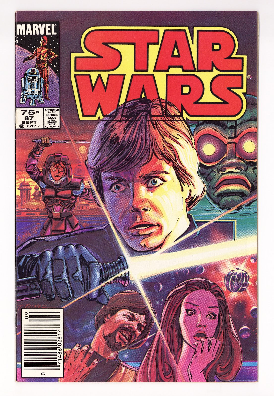 Star Wars Vol 1 87  FN/VF (7.0)   (1984)   Canadian  