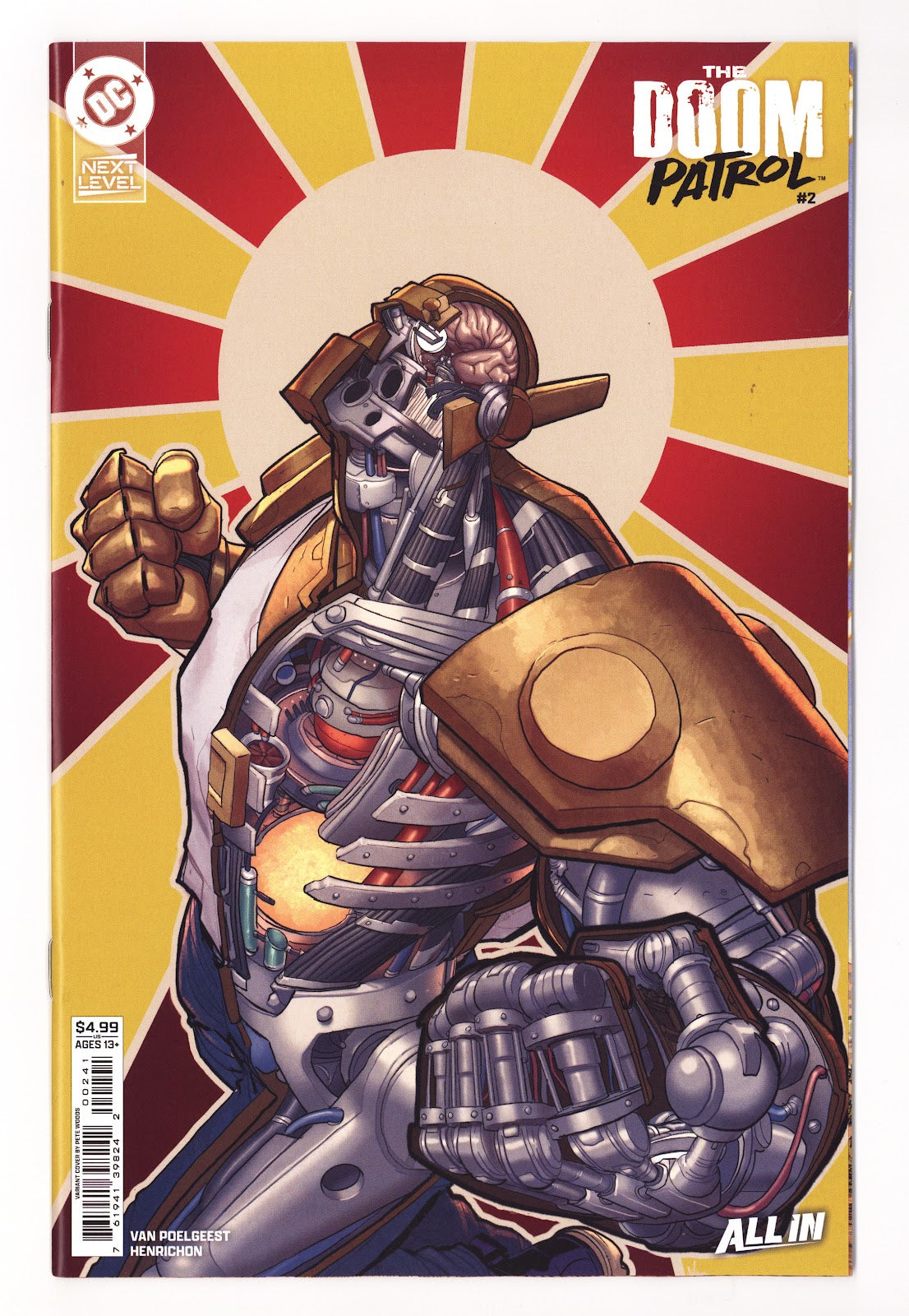 Doom Patrol #2 Woods Variant