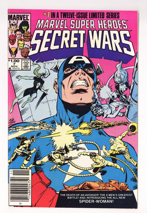 Marvel Super-Heroes Secret Wars Vol 1 7 VF (8.0) (1984) Canadian Price Variant