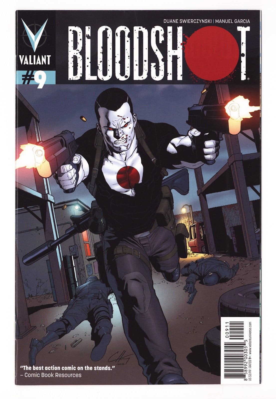 Bloodshot Vol 3 9  High Grade   (2013)   Cover A - Clayton Henry  