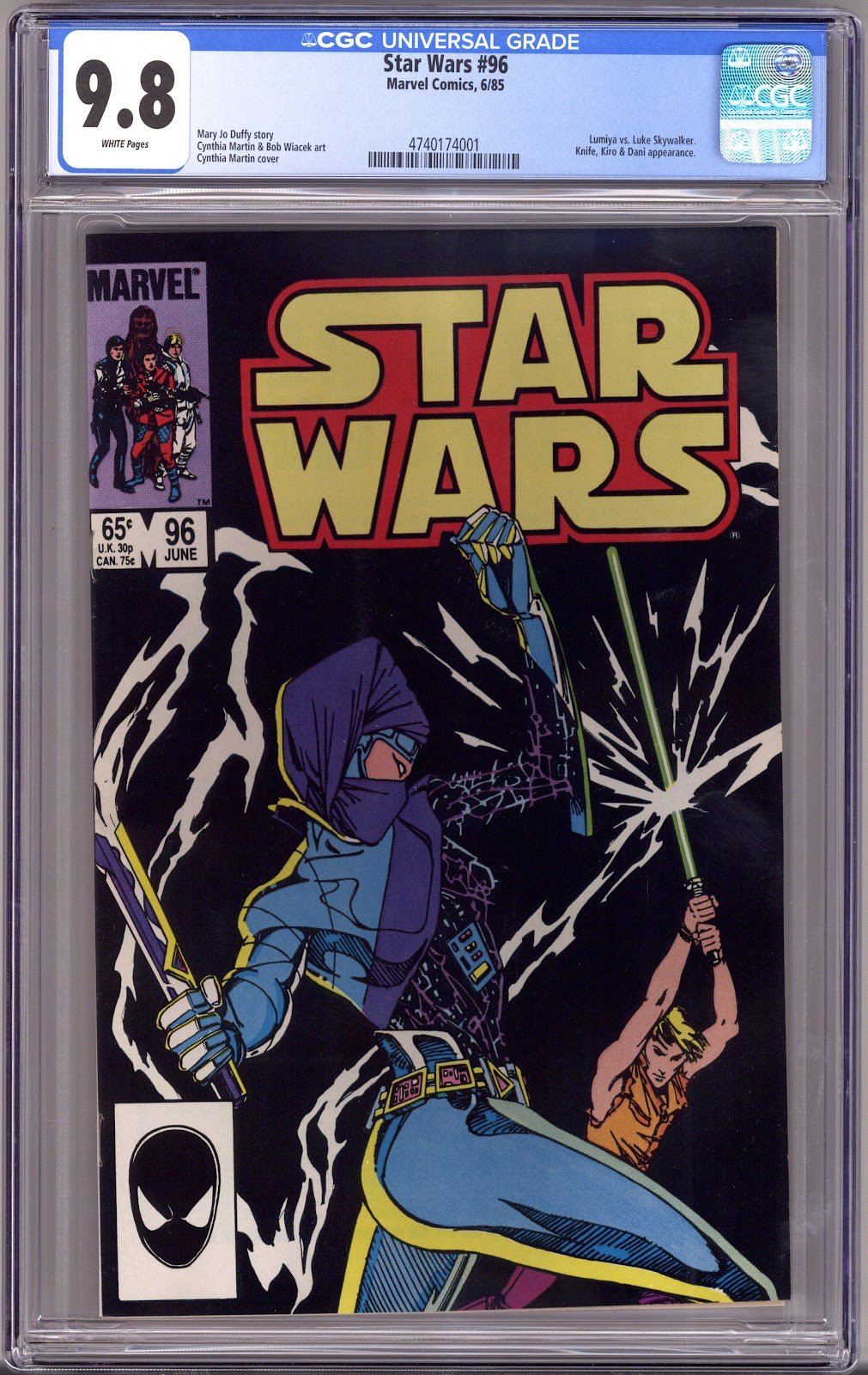 Star Wars Vol 1 96 CGC 9.8 (NM/M)   (1985)