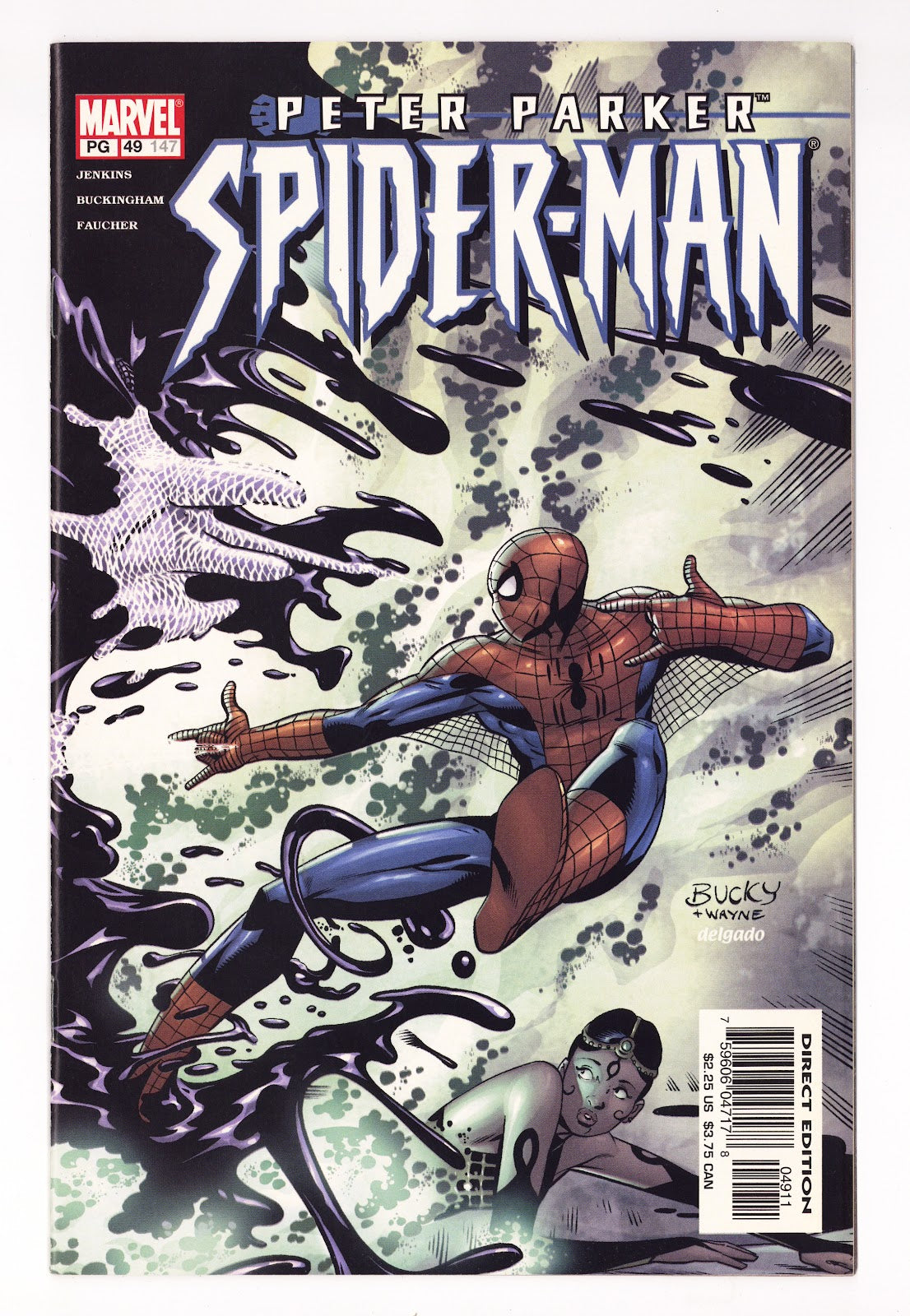 Peter Parker: Spider-Man 49 (147) High Grade (2002) Direct Edition 