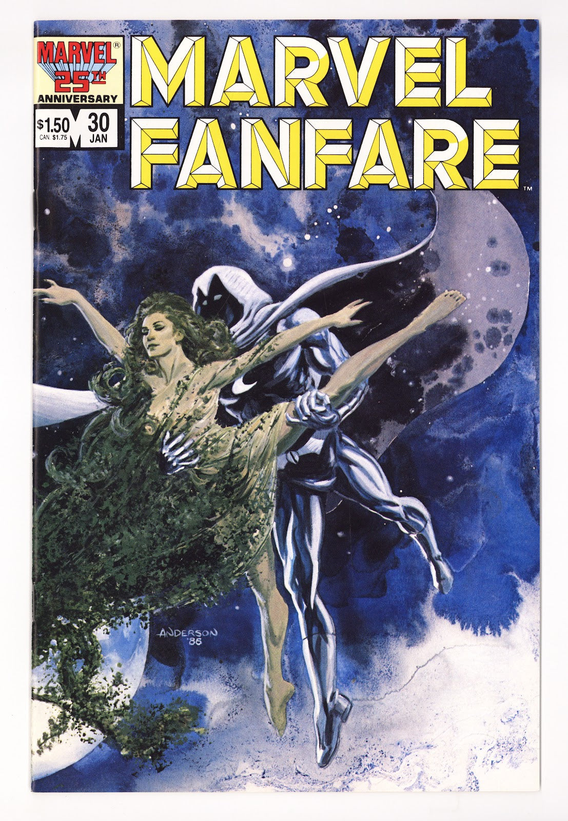 Marvel Fanfare Vol 1 30 High Grade (1987) 