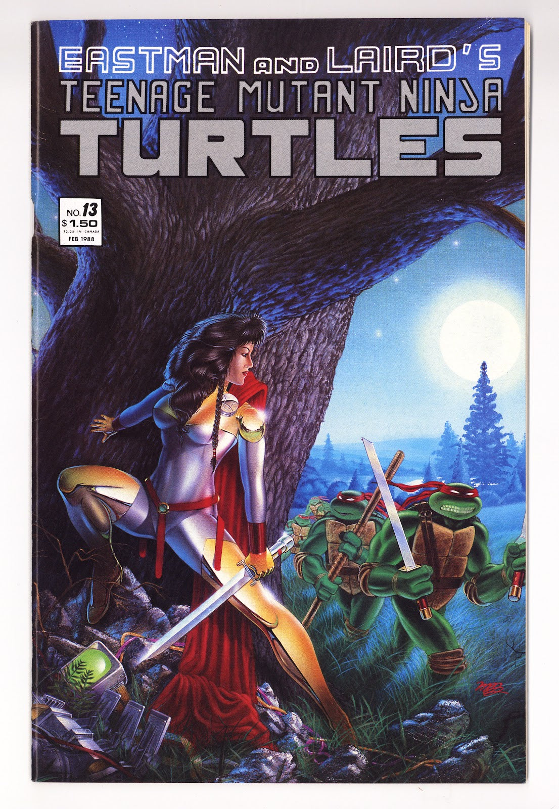 Teenage Mutant Ninja Turtles Vol 1 13  VF (8.0)   ()     
