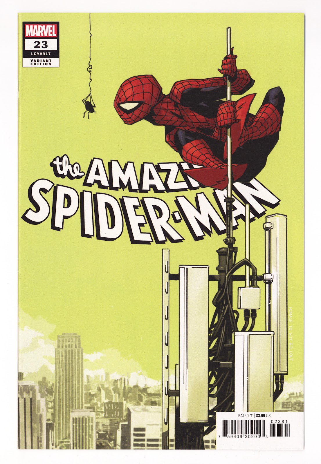 The Amazing Spider-Man Vol 6 23 (917) High Grade (2023) Bachalo Variant 