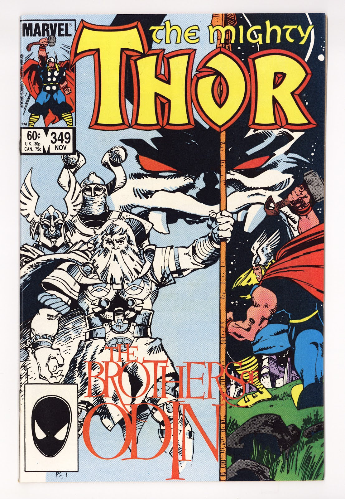 Thor Vol 1 349 High Grade (1984) Direct 