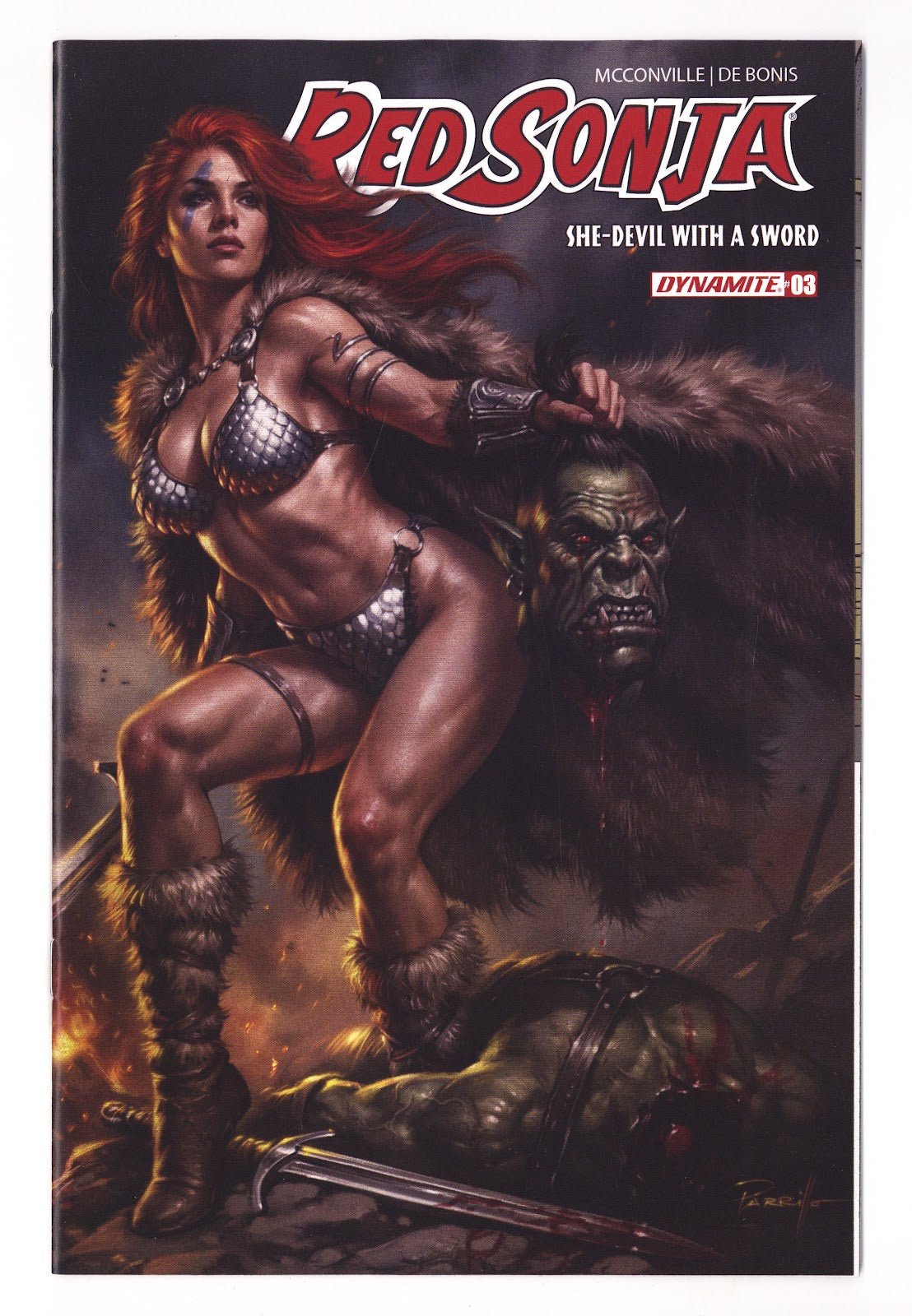 Red Sonja She Devil With A Sword 3 Parrillo Variant (2026)