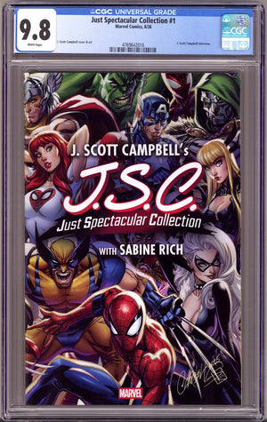 J. Scott Campbell's Just Spectacular Collection   1 CGC 9.8 (NM/M)   (2026)