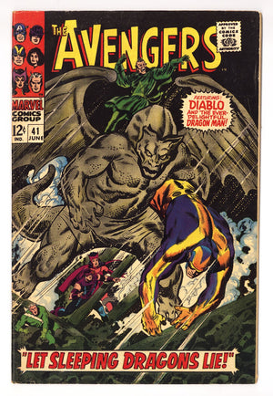 The Avengers Vol 1 41 VG+ (4.5) (1967)