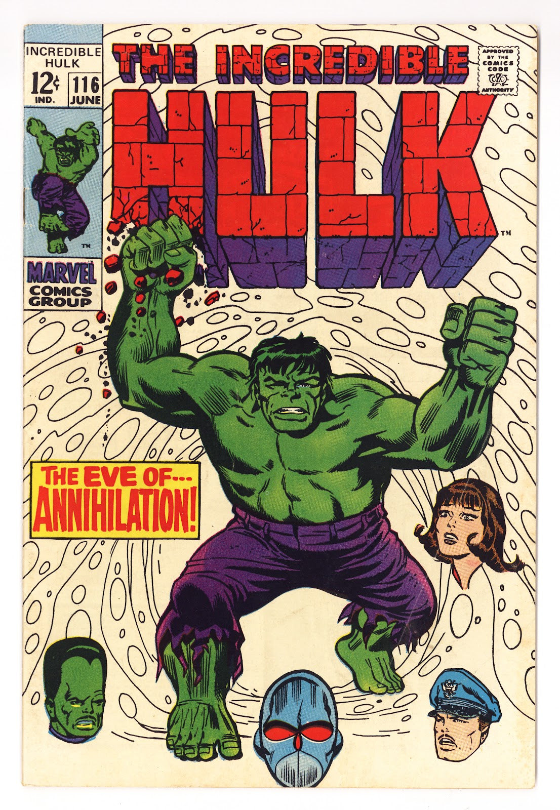 The Incredible Hulk Vol 1 116  VG/FN (5.0)   (1969)     