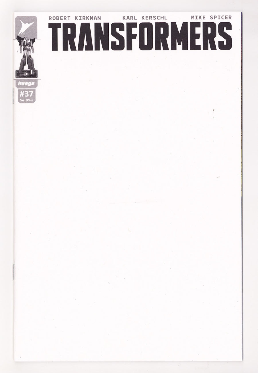 Transformers #37 Sketch Blank Variant
