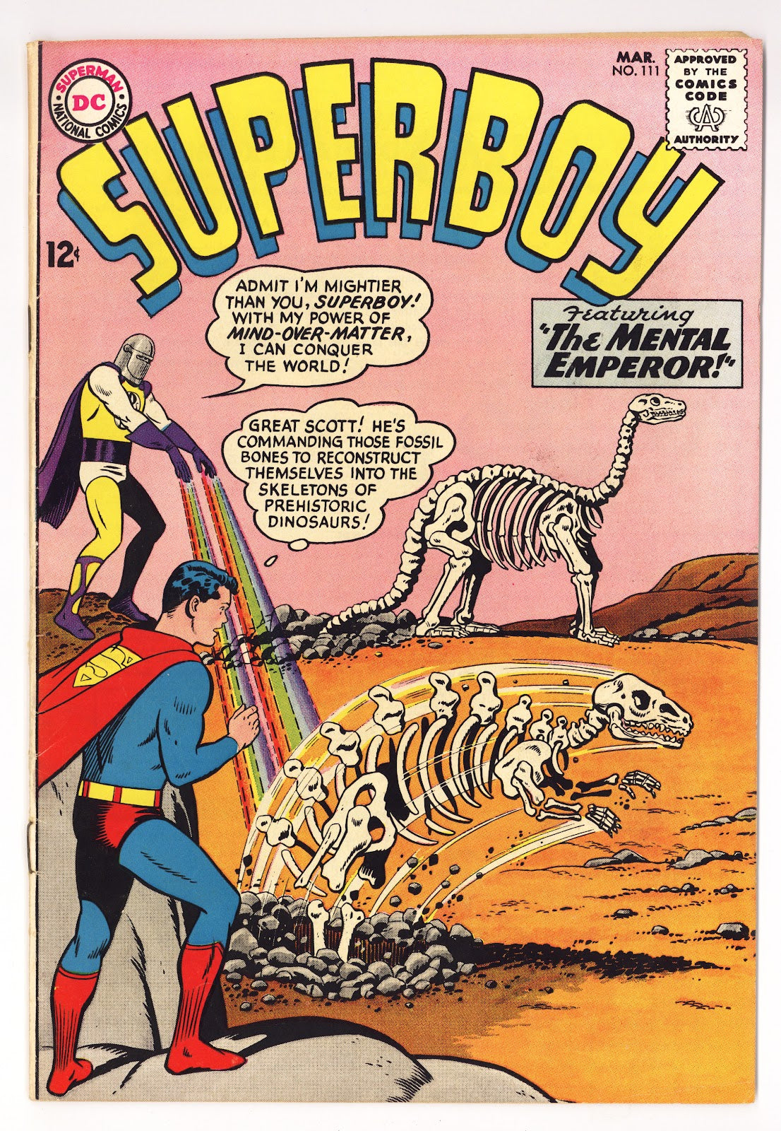 Superboy Vol 1 111  FN- (5.5)   (1964)     