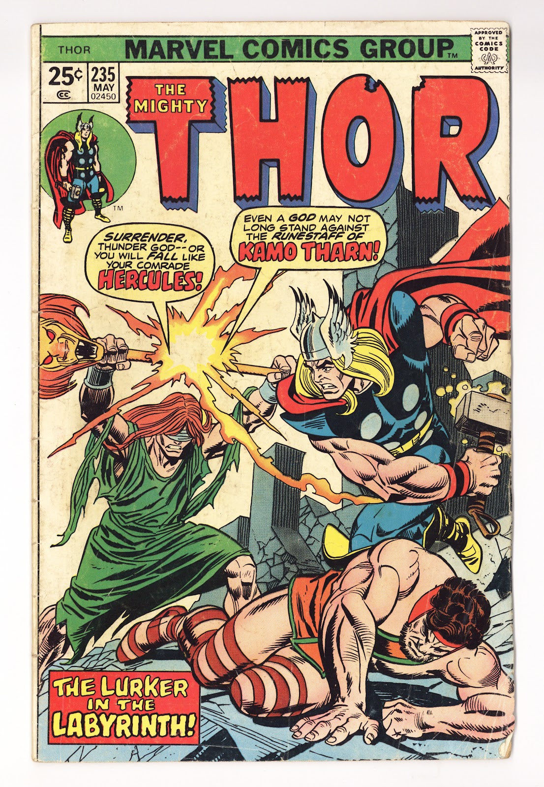 Thor Vol 1 235  Low Grade   (1975)     