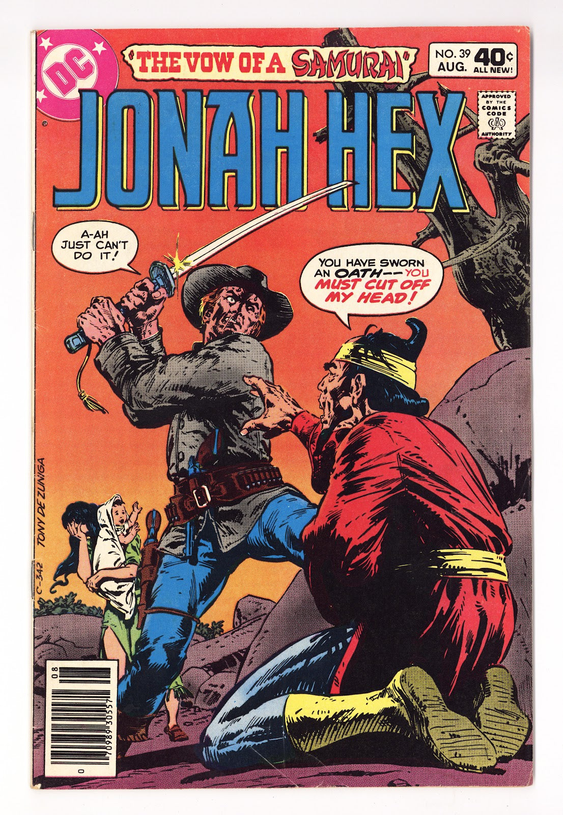 Jonah Hex Vol 1 39  Low Grade   (1980)     