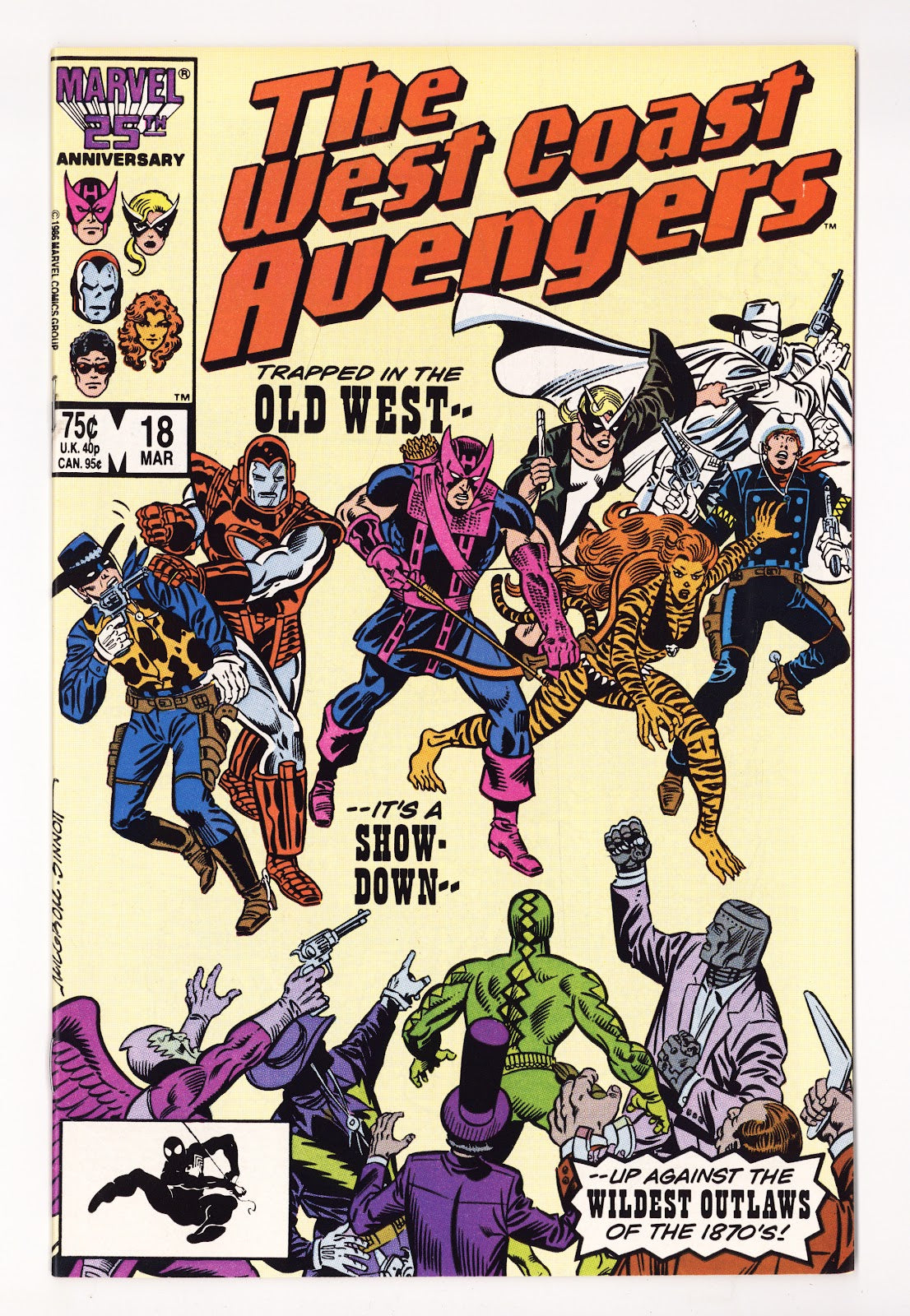 West Coast Avengers Vol 2 18  Mid Grade   (1987)     