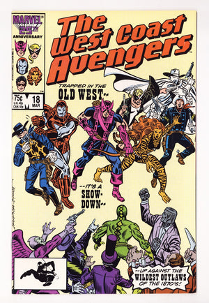 West Coast Avengers Vol 2 18  Mid Grade   (1987)
