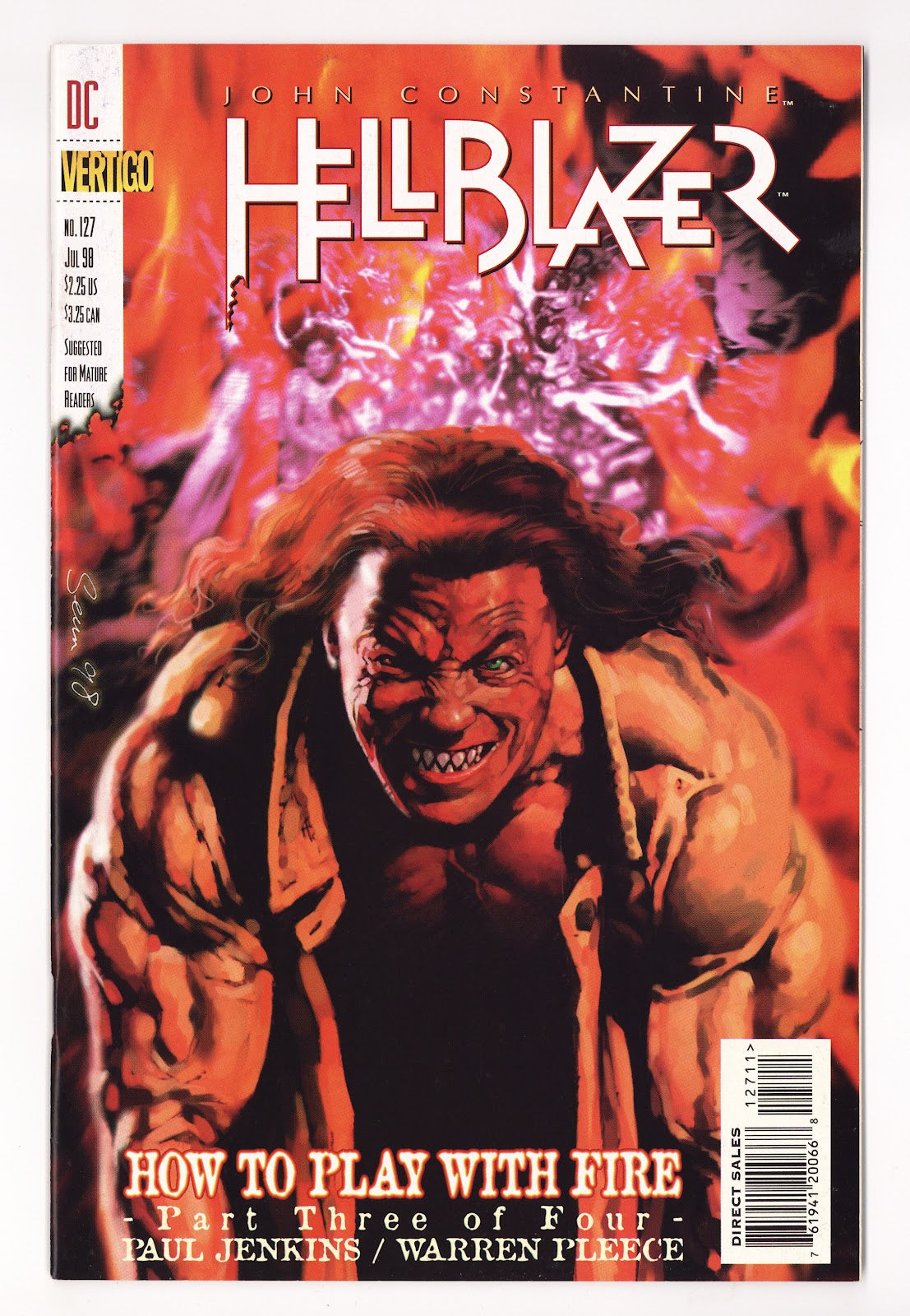 Hellblazer Vol 1 127 High Grade (1998) 