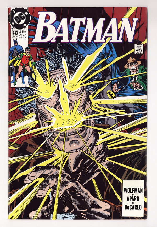 Batman Vol 1 443 High Grade (1990) Direct