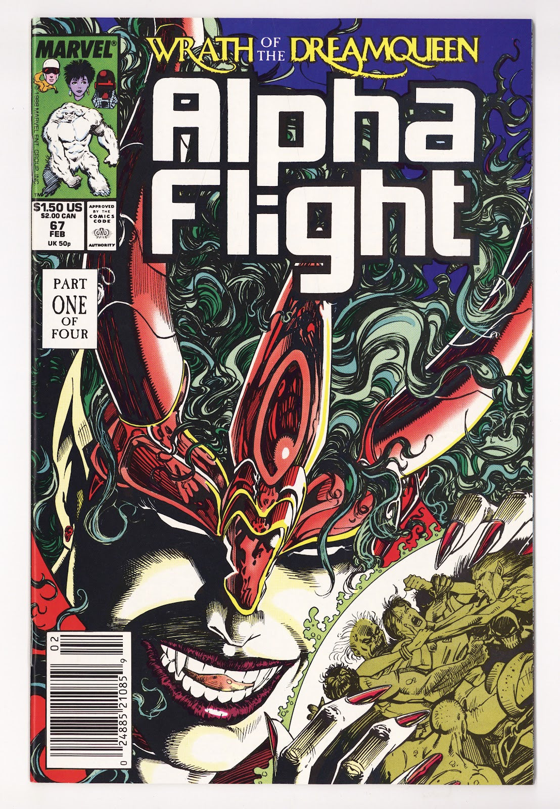 Alpha Flight Vol 1 67 High Grade (1989)  