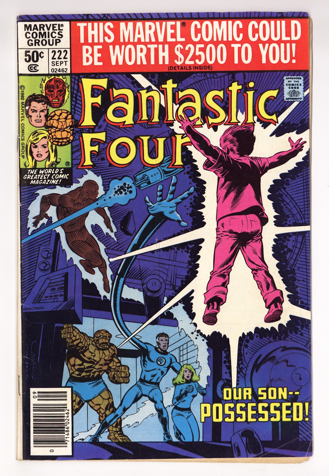 Fantastic Four Vol 1 222 Low Grade (1980) Newsstand 