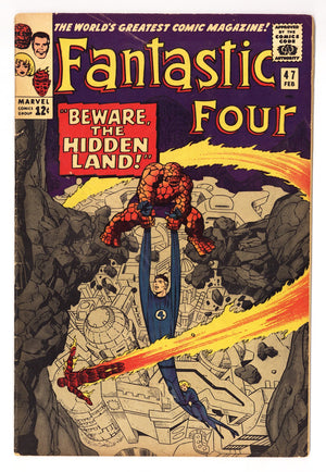 Fantastic Four Vol 1 47  VG- (3.5)   (1966)
