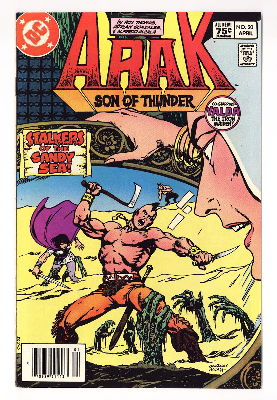 Arak / Son of Thunder   20  Mid Grade   (1983)   Canadian Price Variant