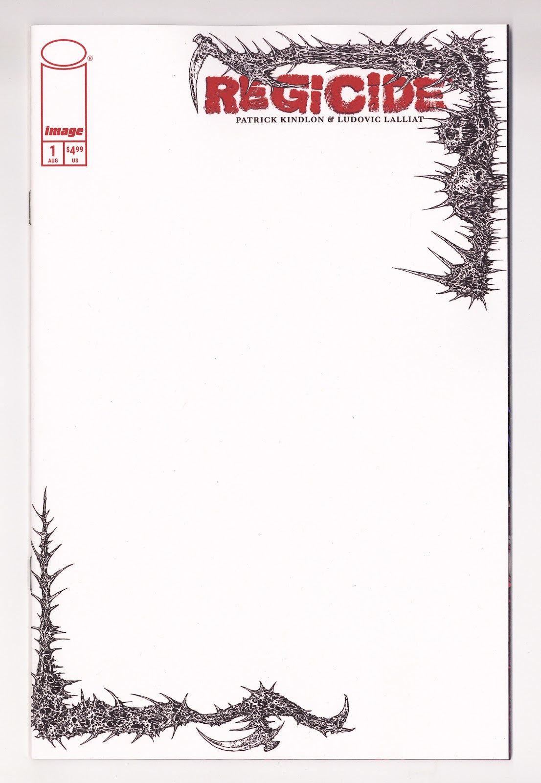 Regicide  1   Sketch Blank Variant   (2026)