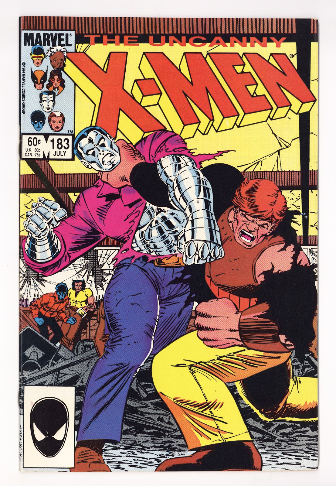 The Uncanny X-Men Vol 1 183 High Grade (1984) Direct 