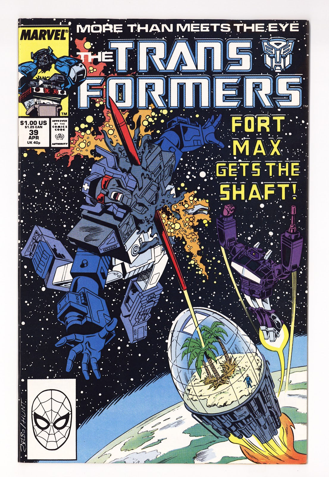 The Transformers Vol 1 39  VF (8.0)   (1988)     