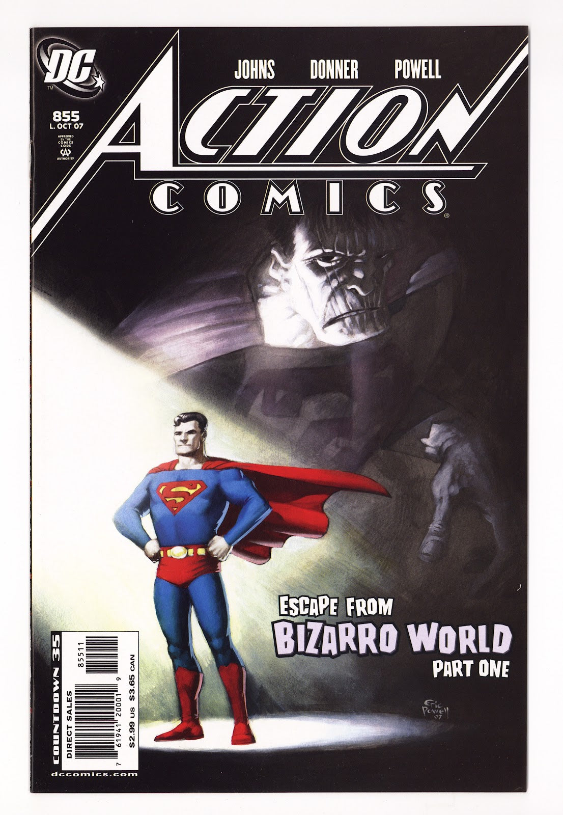 Action Comics Vol 1 855 High Grade (2007) 