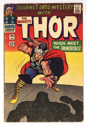 Journey into Mystery Vol 1 125 VG- (3.5) (1966)