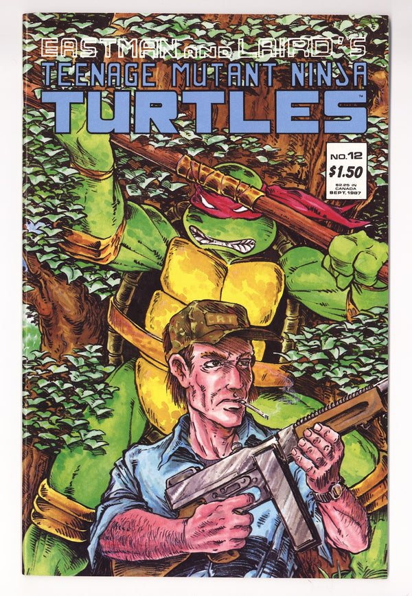 Teenage Mutant Ninja Turtles Vol 1 12  VF+ (8.5)   (1987)