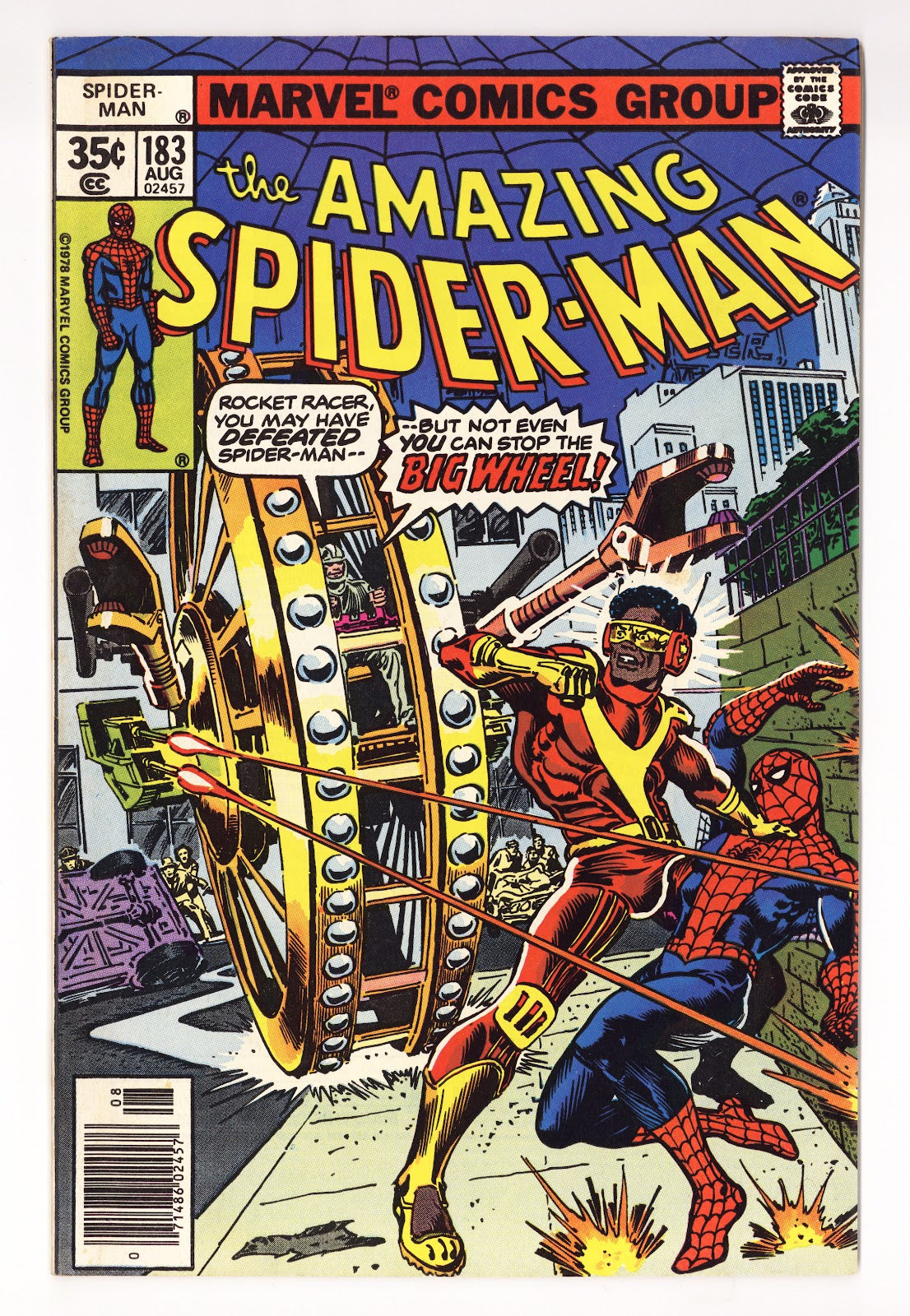 The Amazing Spider-Man Vol 1 183  VF (8.0)   (1978)
