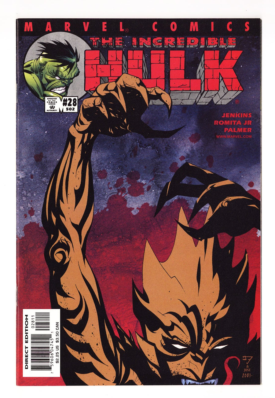 Incredible Hulk Vol 2 28 (502)  High Grade   (2001)