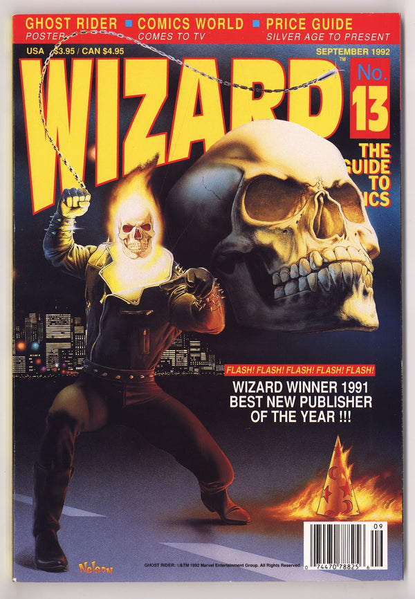 Wizard: The Comics Magazine 13 VF/NM (9.0) (1992) Newsstand