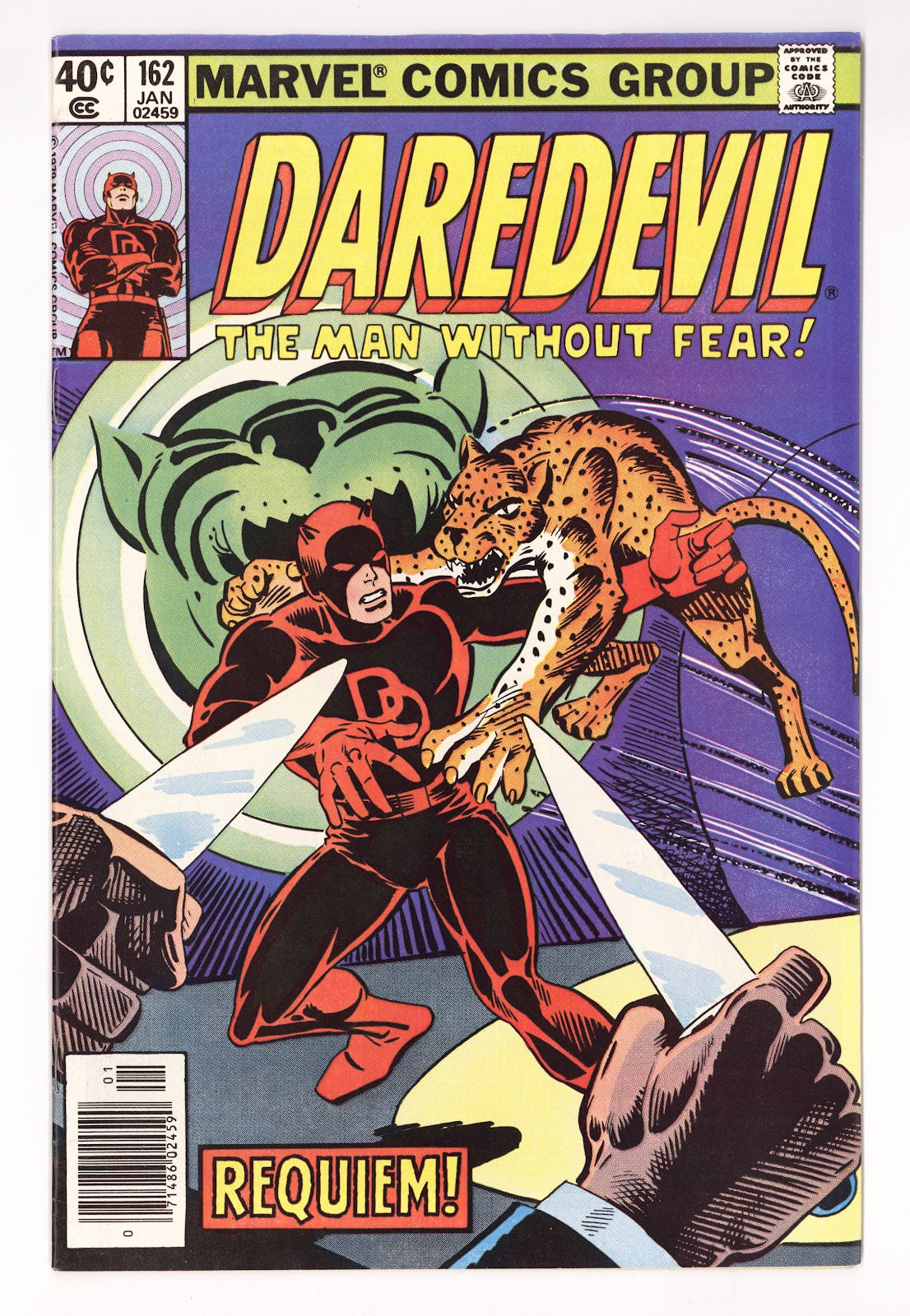 Daredevil Vol 1 162 FN+ (6.5) (1980) Newsstand 