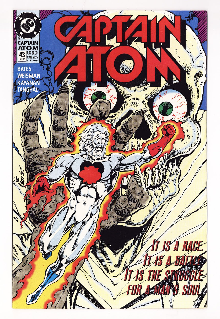 Captain Atom Vol 3 43  High Grade   (1990)     