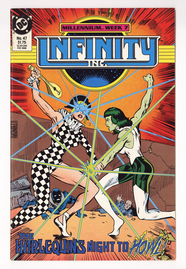 Infinity, Inc. Vol 1 47  Mid Grade   (1988)