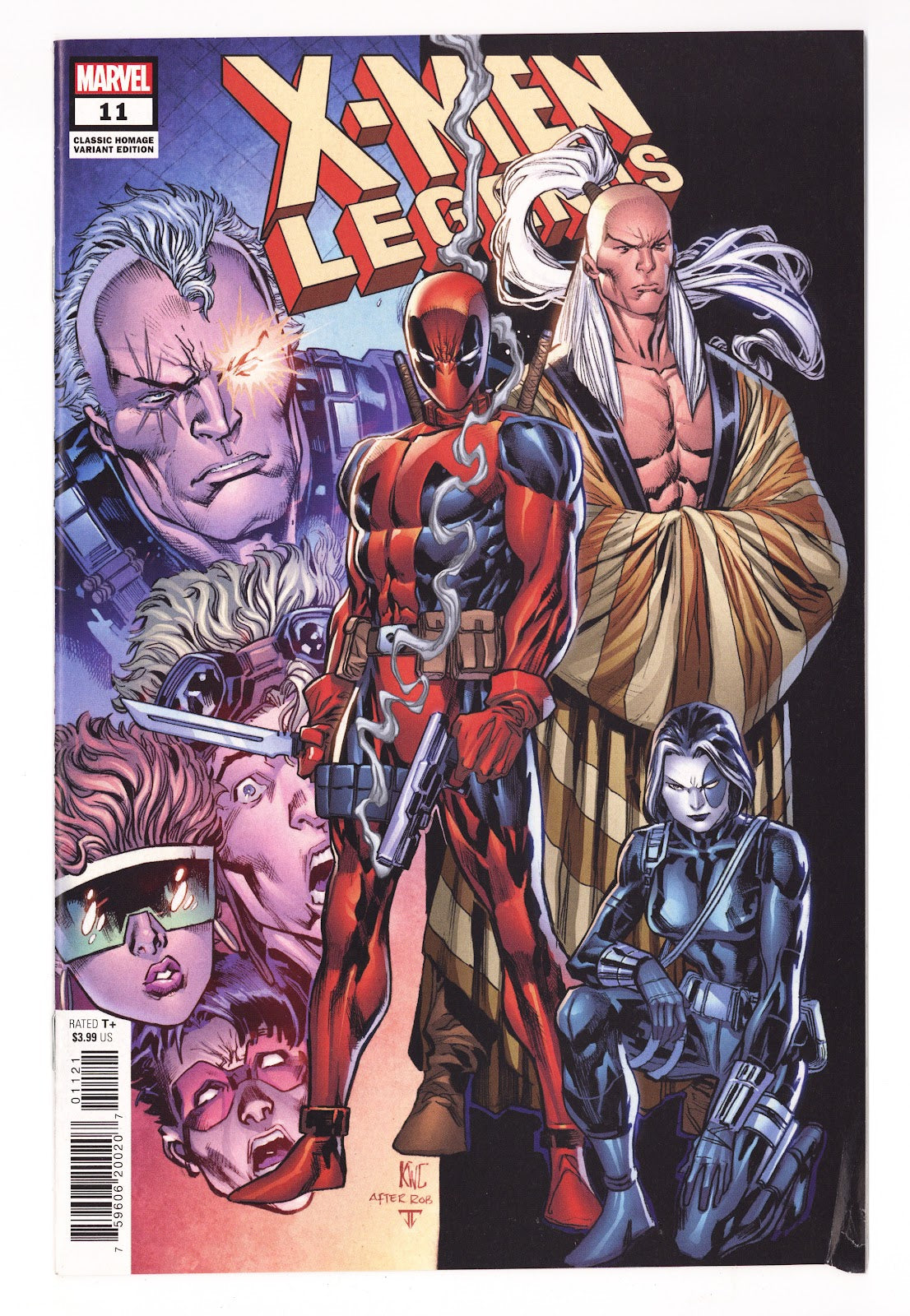 X-Men Legends 11 High Grade (2022) Ken Lashley 'Classic Homage Variant' 