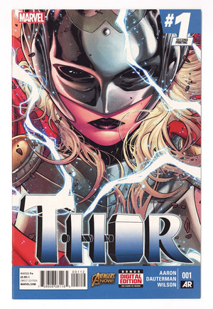 Thor Vol 4 1 VF/NM (9.0) (2015) 2nd Print