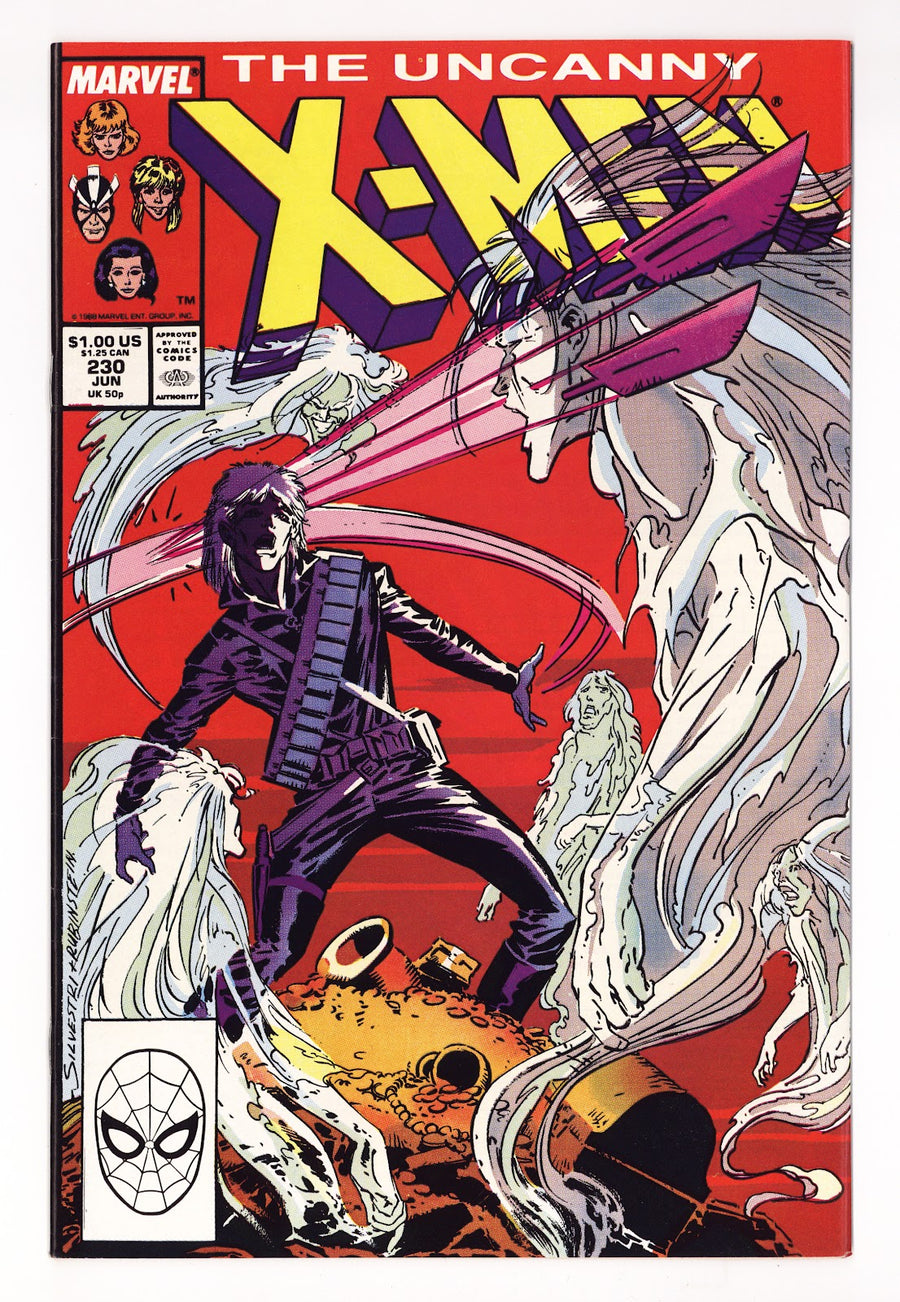 The Uncanny X-Men Vol 1 230  High Grade   (1988)