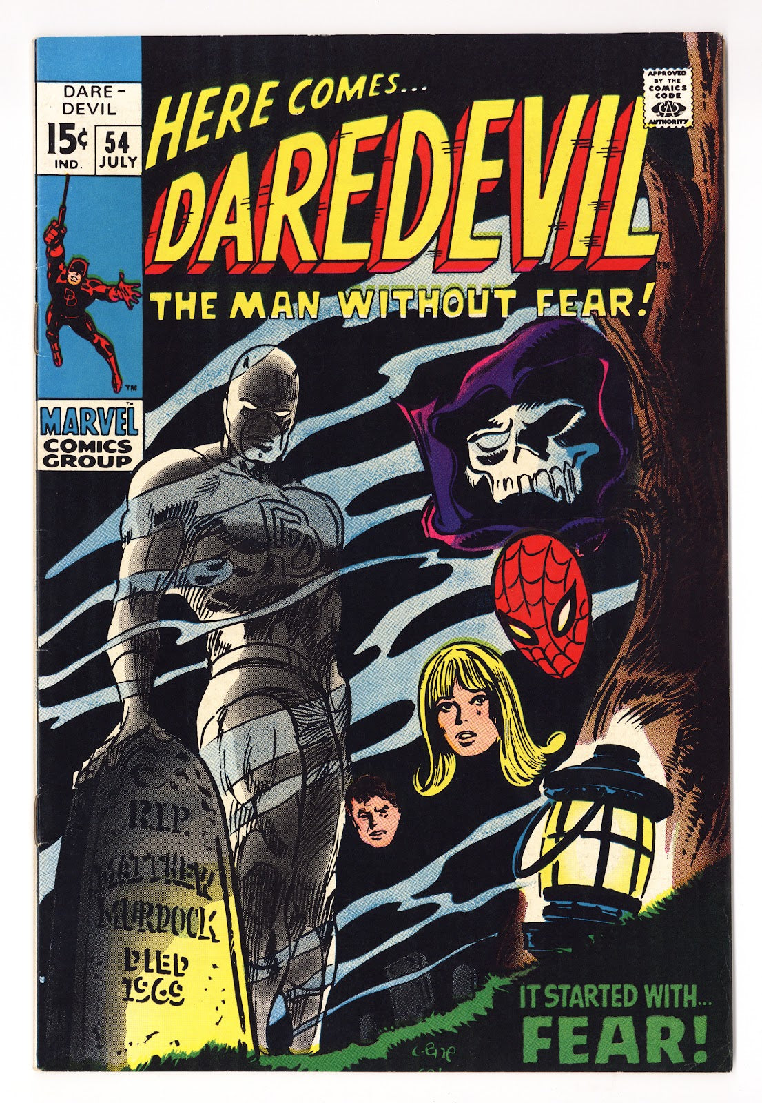 Daredevil Vol 1 54  VF- (7.5)   (1969)