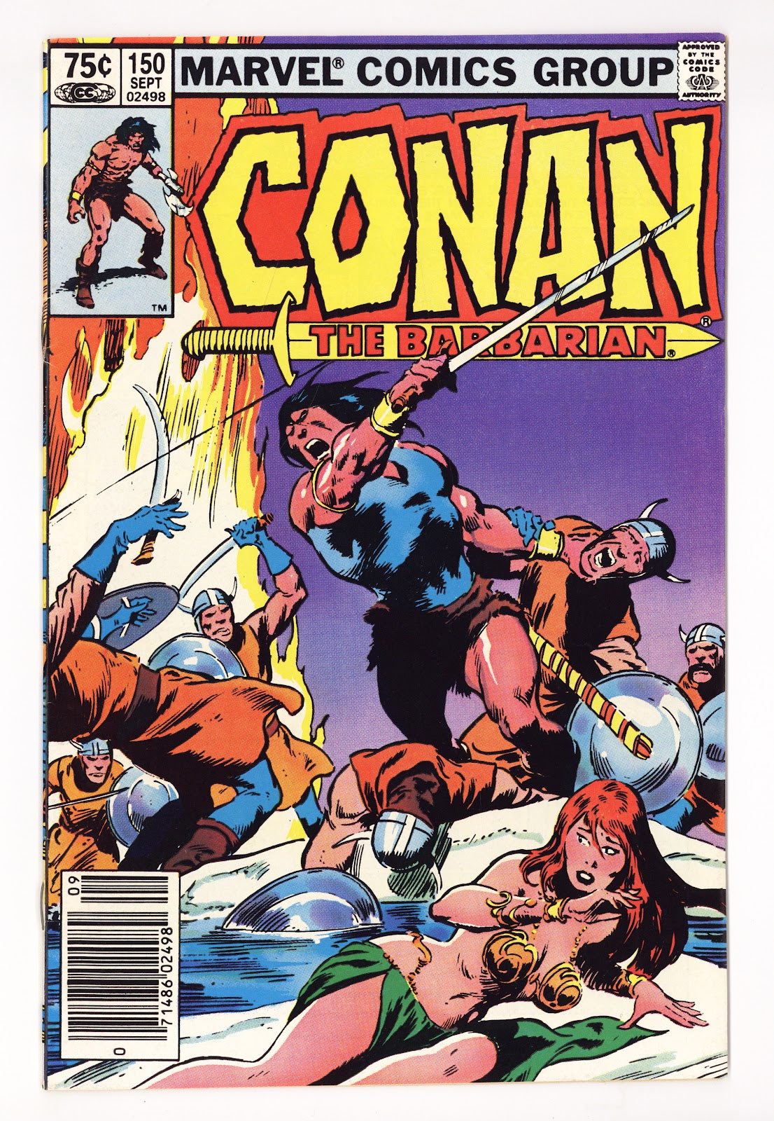 Conan the Barbarian Vol 1 150  Mid Grade   (1983)   Canadian Price Variant  