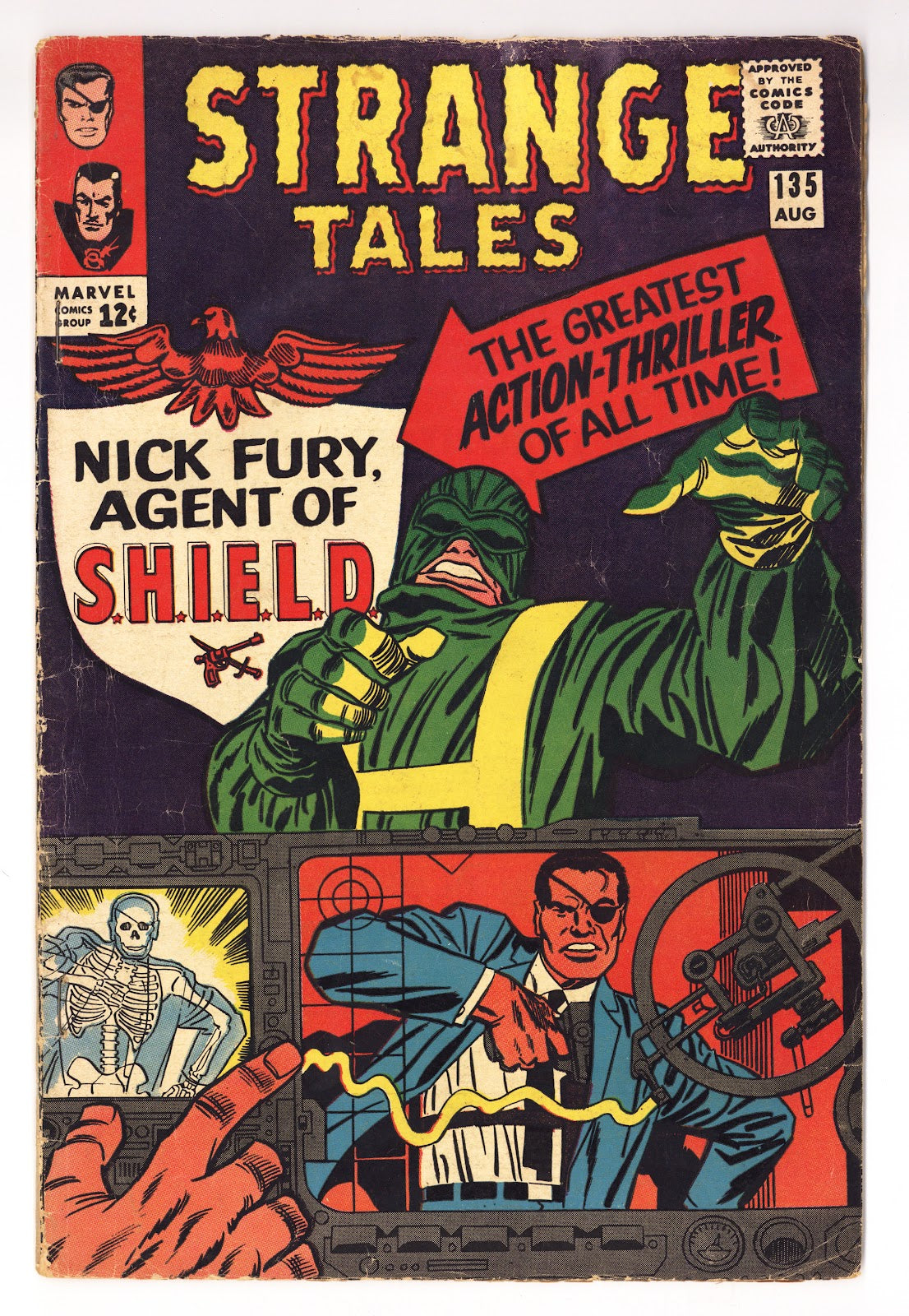 Strange Tales Vol 1 135 GD/VG (3.0) (1965) 