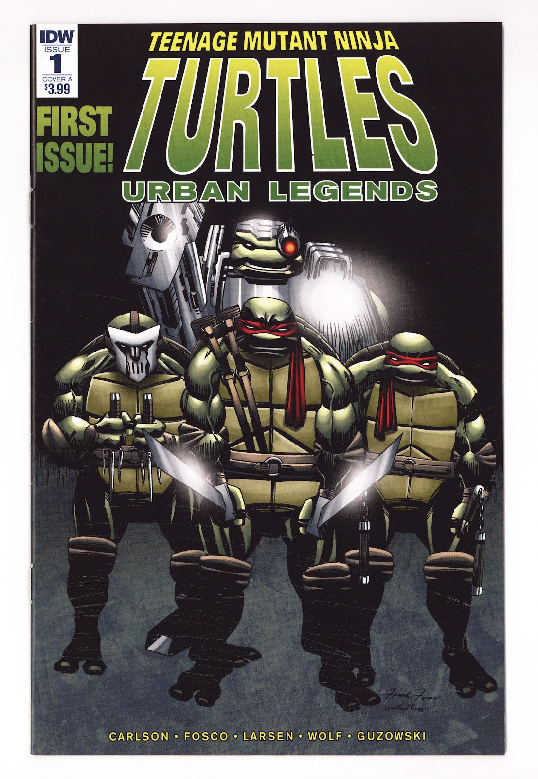 Teenage Mutant Ninja Turtles: Urban Legends 1 High Grade (2018) 