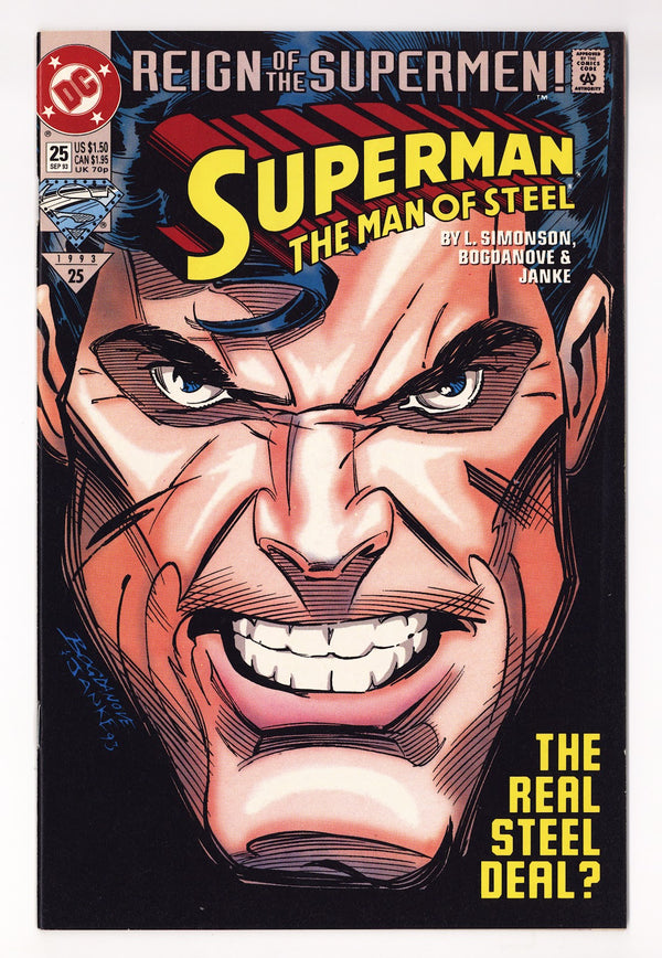 Superman: The Man of Steel 25 High Grade (1993)