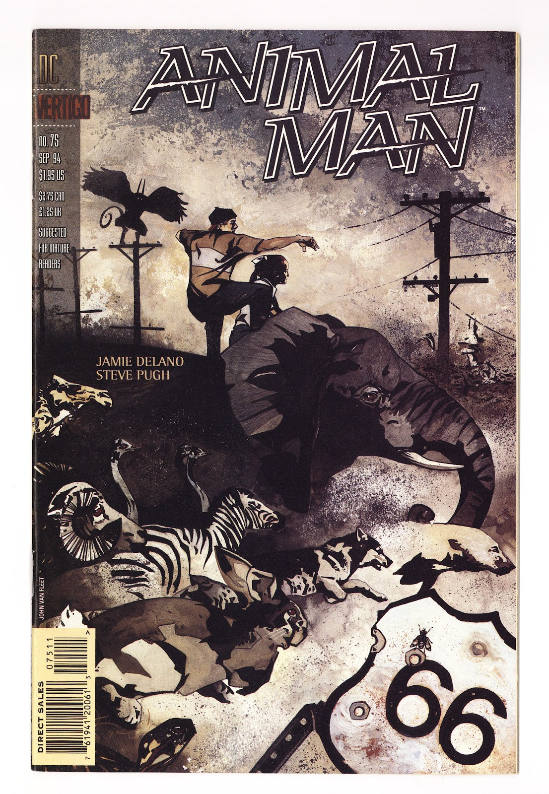 Animal Man Vol 1 75 High Grade (1994) 